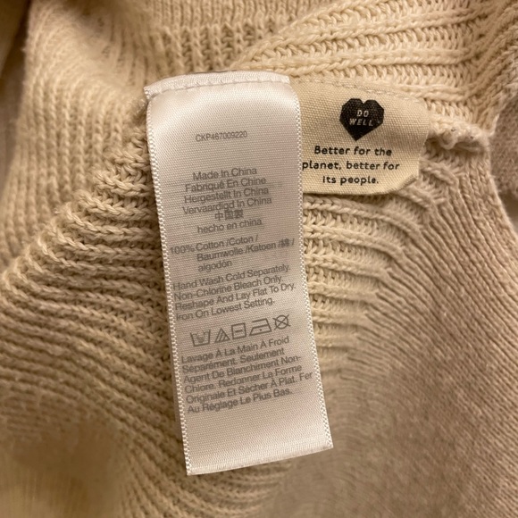 Madewell Lovell Cardigan Cotton Sweater Size S - Picture 7 of 8